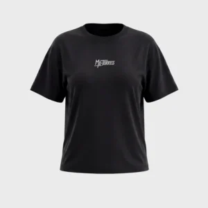 KINDER LOGOSHIRT schwarz front
