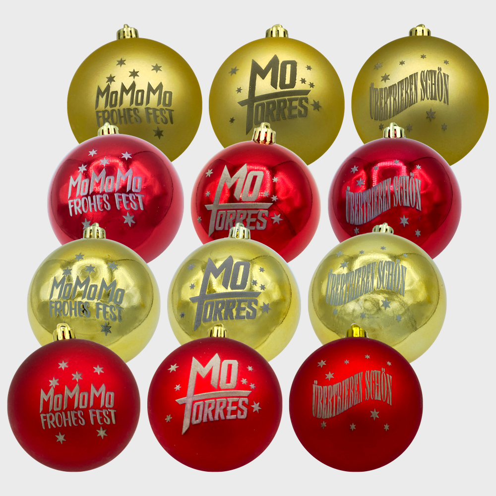 <b>MO-TORRES</b><br>Christbaumkugeln 6er Set
